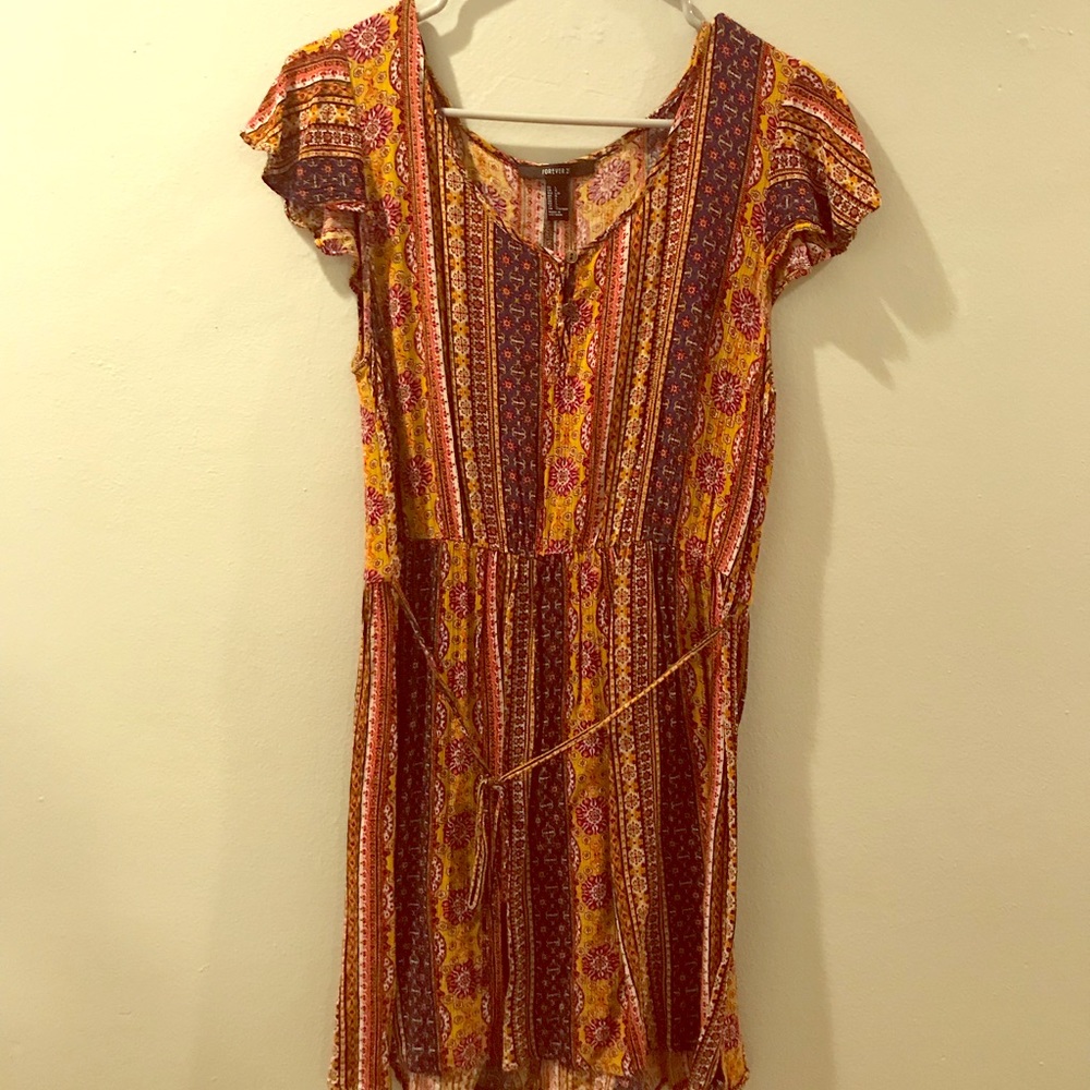 Colorful summer dress